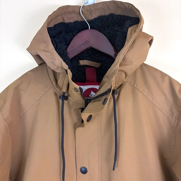 Canada Weather Men's Oak Heavyweight Ski/Snowboard Fleece Line Winter Jacket (M)
